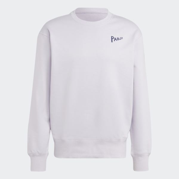 Silver Dawn Adidas x Parley Sweatshirt (Gender Neutral) Fashion