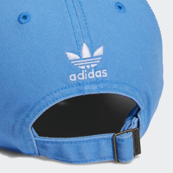 Adidas Blue Relaxed Strap-Back Hat