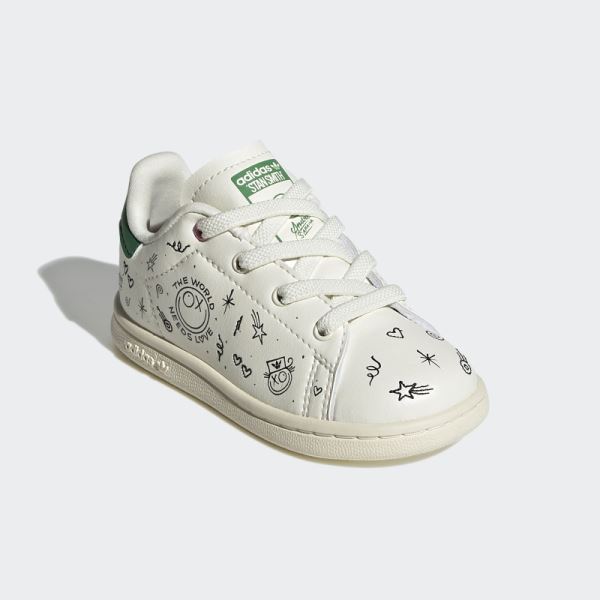 Adidas Stan Smith Shoes White Hot