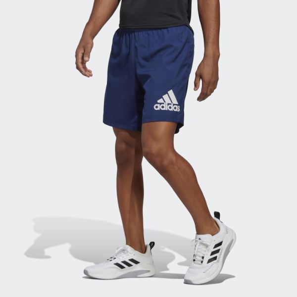 Adidas Dark Blue RUN-IT SHORTS