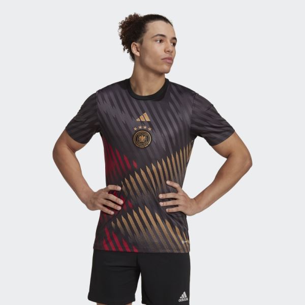 Germany Pre-Match Jersey Black Adidas