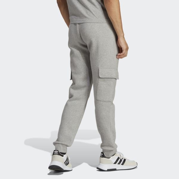 Adidas Trefoil Essentials Cargo Pants Medium Grey