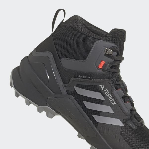 Adidas Terrex Swift R3 Mid GORE-TEX Hiking Shoes Grey