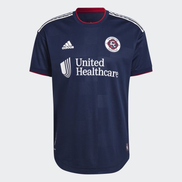 Adidas Night Indigo New England Revolution 22/23 Home Authentic Jersey