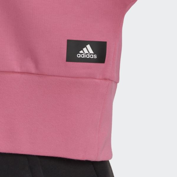 Magenta Adidas Sportswear Future Icons 3-Stripes Sweatshirt Hot