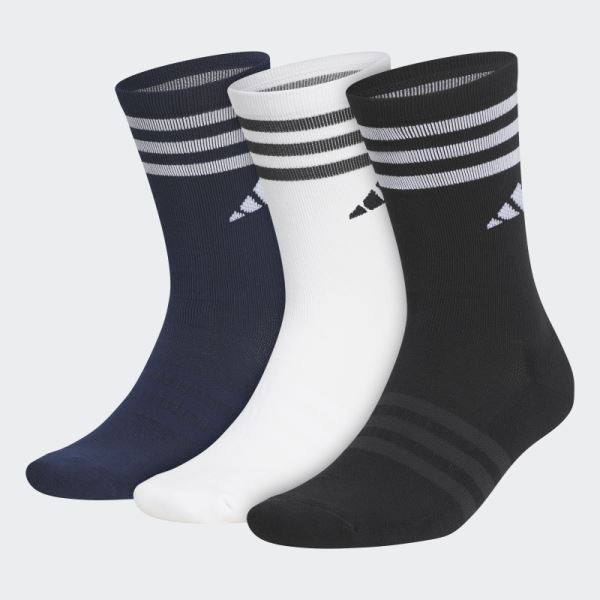 Crew Socks 3 Pairs Adidas Multicolor Fashion