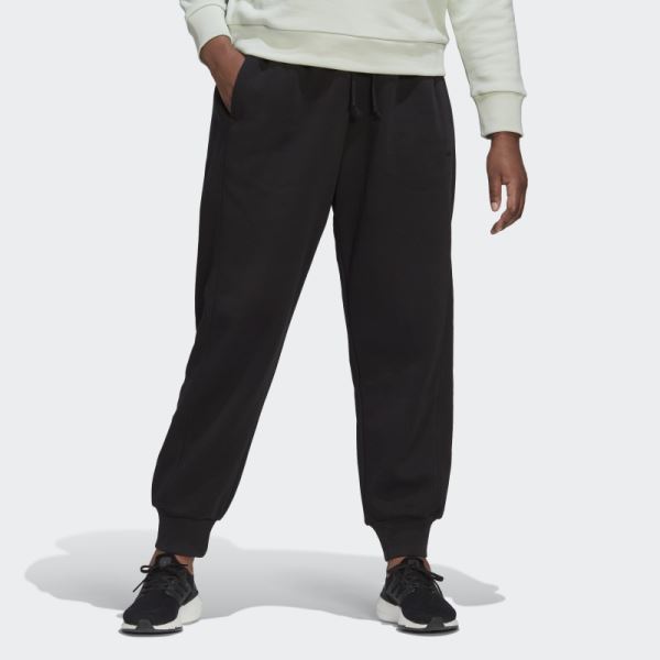 ALL SZN Fleece Pants (Plus Size) Black Adidas