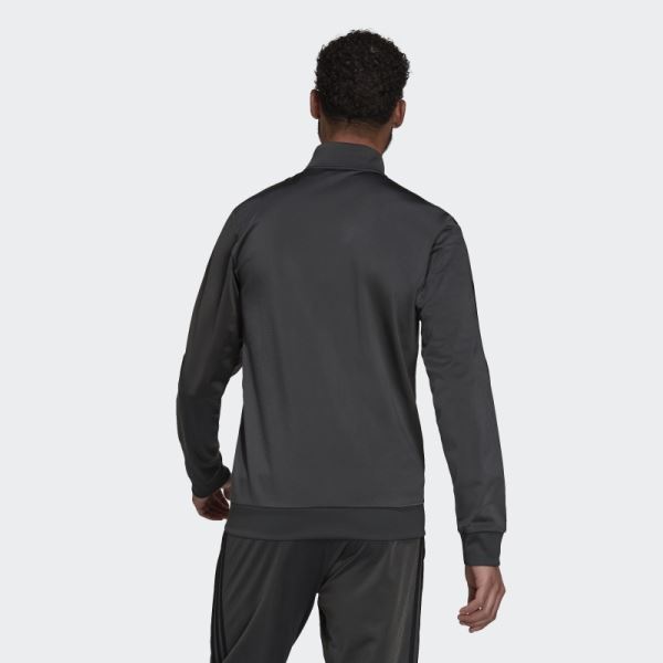 Essentials Warm-Up 3-Stripes Track Jacket Adidas Grey