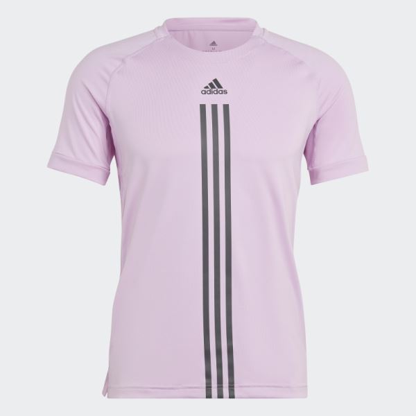 Lilac AlphaStrength Tee Adidas