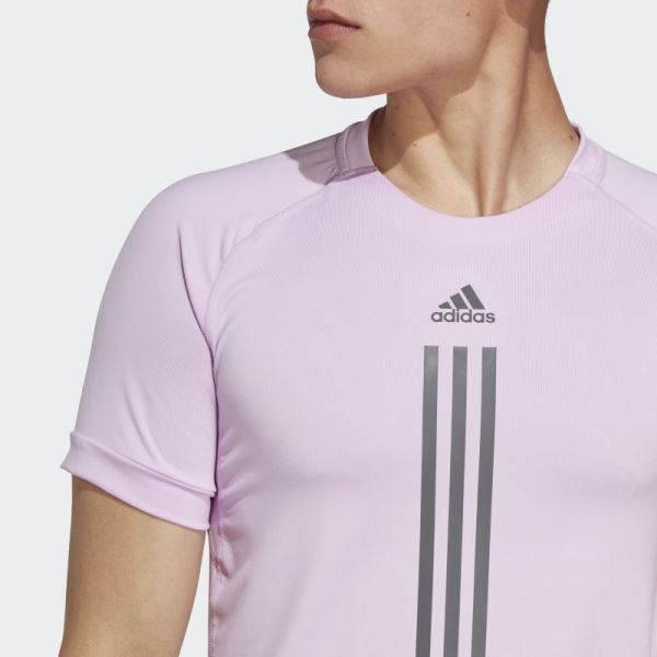 Lilac AlphaStrength Tee Adidas