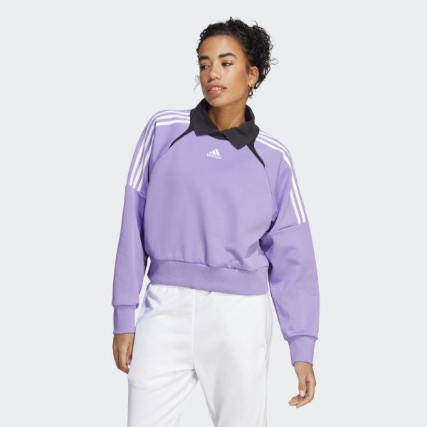 Adidas Track Sweatshirt Violet