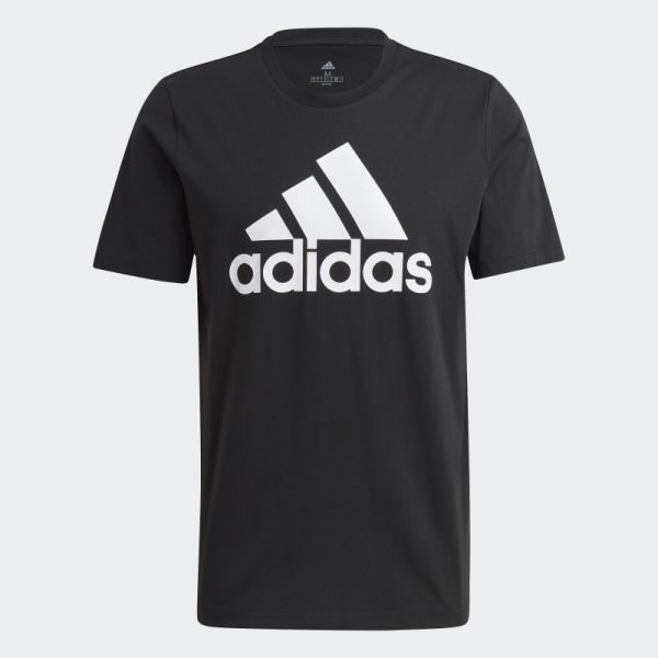 Essentials Big Logo Tee Adidas Black