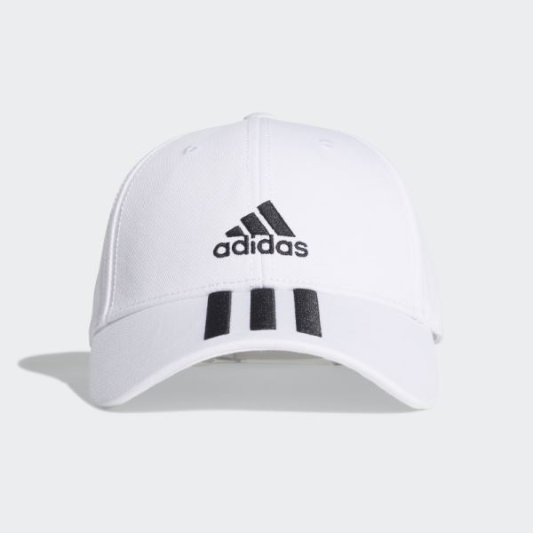 Baseball 3-Stripes Twill Cap White Adidas