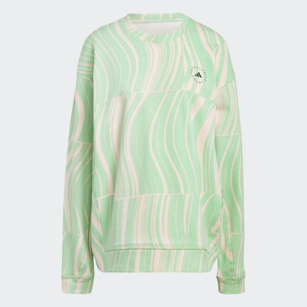 Green Adidas by Stella McCartney TrueCasuals Graphic Sweatshirt Hot