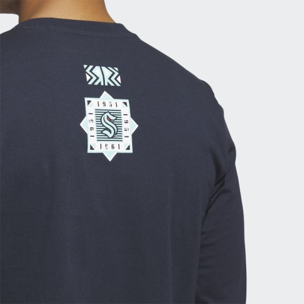 Adidas Kraken Playmaker Long Sleeve Tee Night Navy