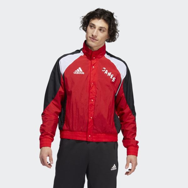 Hurricanes Reverse Retro Jacket Red Adidas