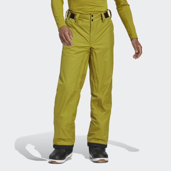 Resort Two-Layer Insulated Tracksuit Bottoms Olive Adidas