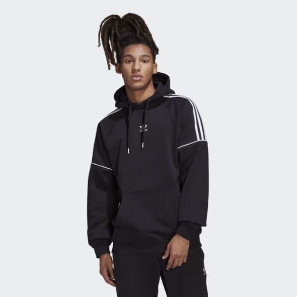 Black Adidas Rekive Hoodie Fashion