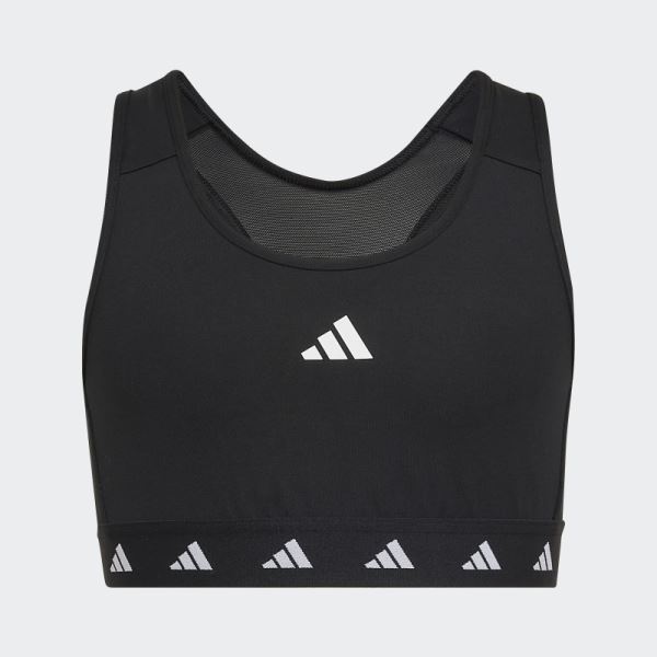 Adidas AEROREADY Techfit Sports Bra White