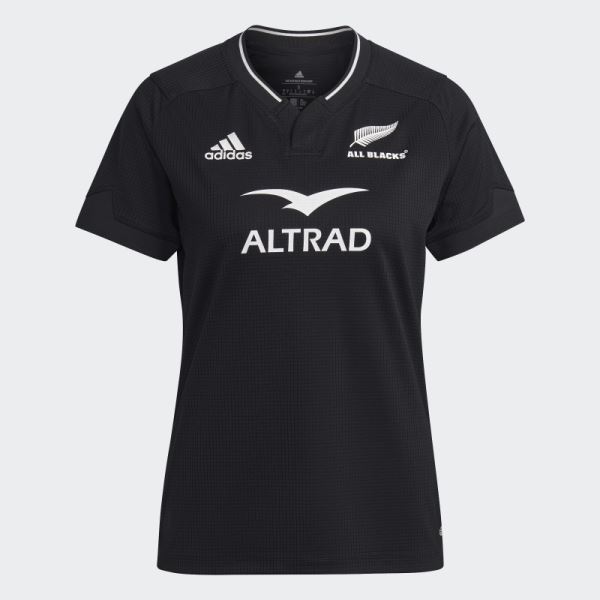 Adidas All Blacks Rugby Replica Home Jersey Black