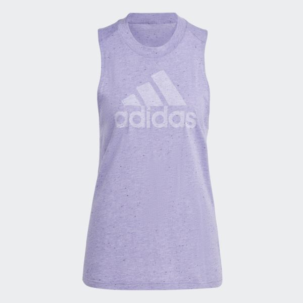 Violet Mel Adidas Sportswear Future Icons Winners 3.0 Tank Top Hot