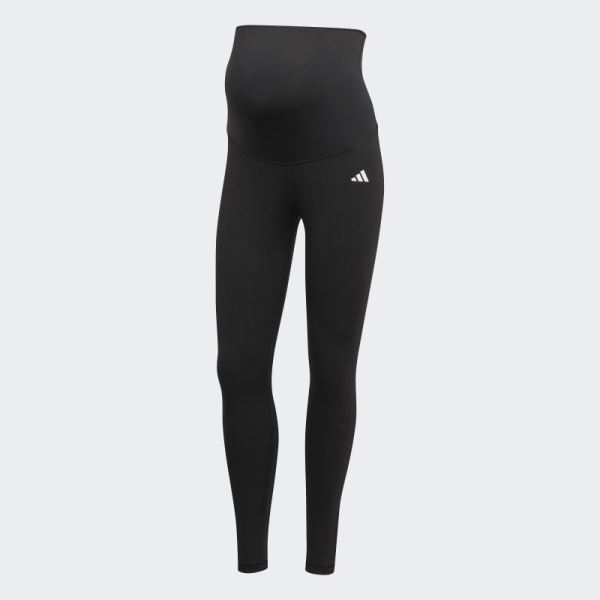 Adidas Black Training Essentials 7/8 Leggings (Maternity)