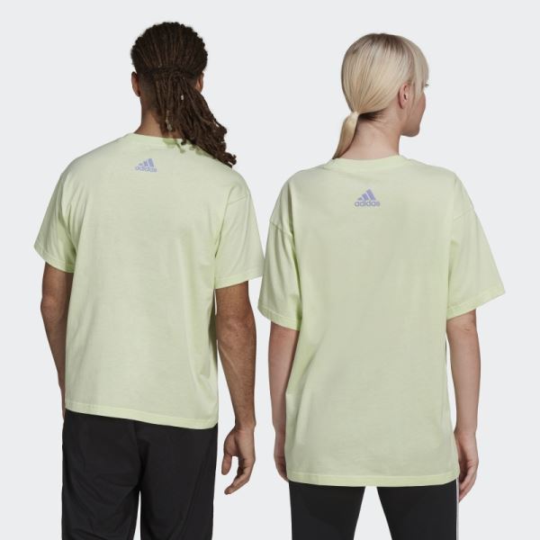 Essentials Brandlove Single Jersey Tee (Gender Neutral) Lime Adidas