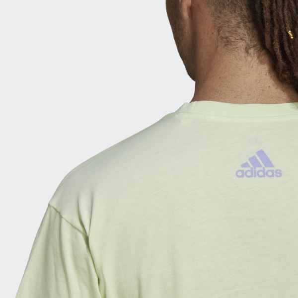 Essentials Brandlove Single Jersey Tee (Gender Neutral) Lime Adidas