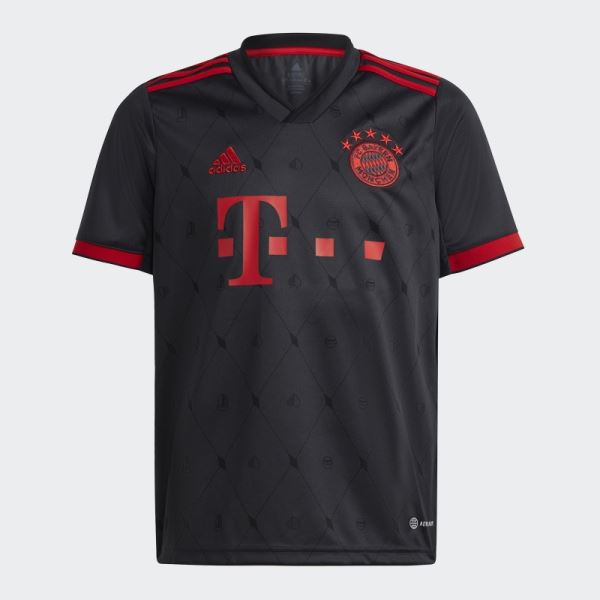 Night Grey Adidas FC Bayern 22/23 Third Jersey Stylish