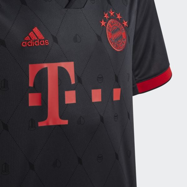 Night Grey Adidas FC Bayern 22/23 Third Jersey Stylish