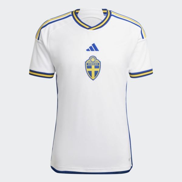 Sweden 22 Away Jersey Adidas White