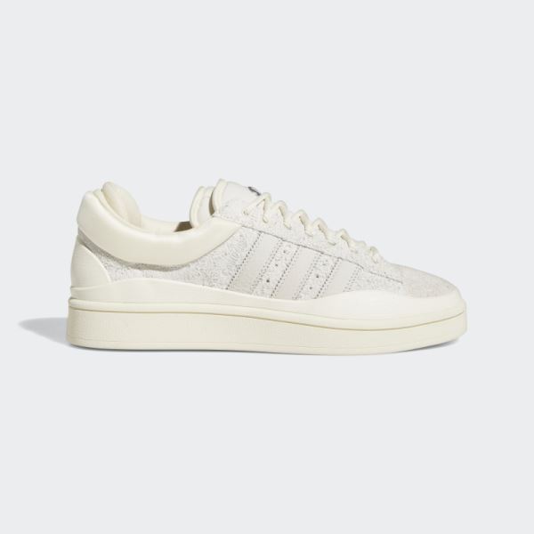 Adidas White Bad Bunny Campus Light Shoes