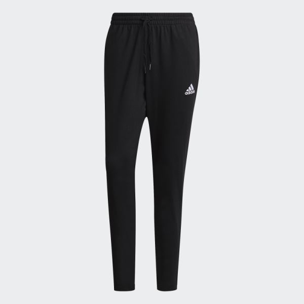 Black Essentials Tapered Pants Adidas