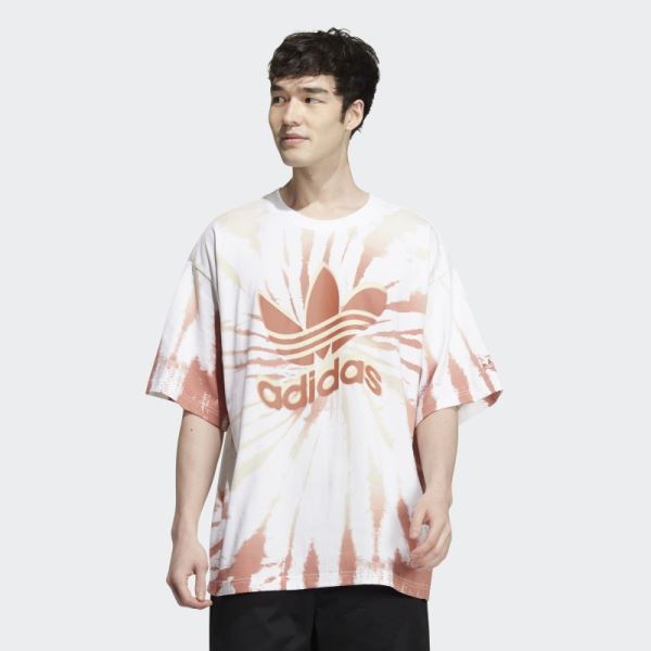 White Outdoor Tie-Dye Tee Adidas