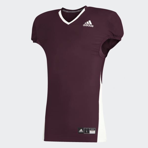 Maroon Adidas Football Jersey