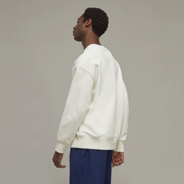 Stylish Adidas Y-3 Organic Cotton Terry Crew Sweater