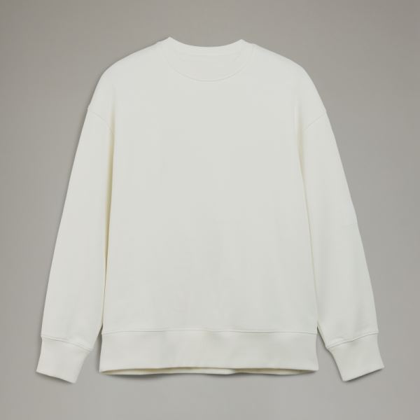 Stylish Adidas Y-3 Organic Cotton Terry Crew Sweater