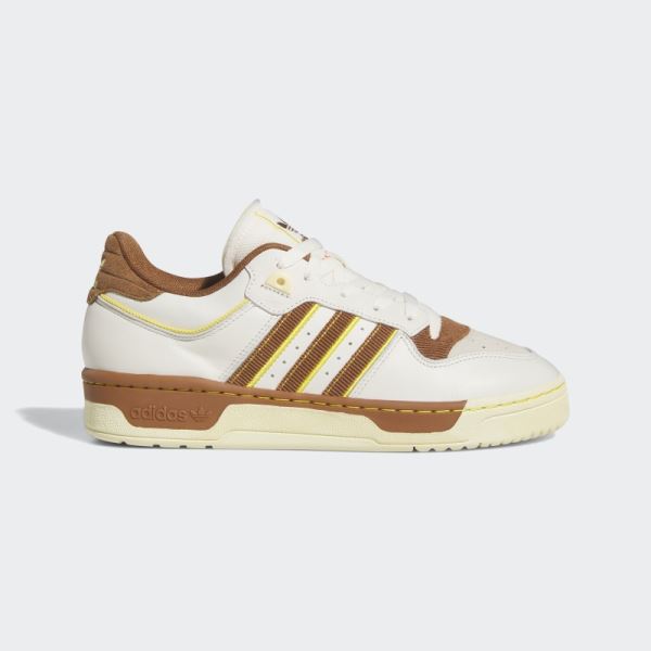 Yellow Adidas Rivalry Low 86 Shoes