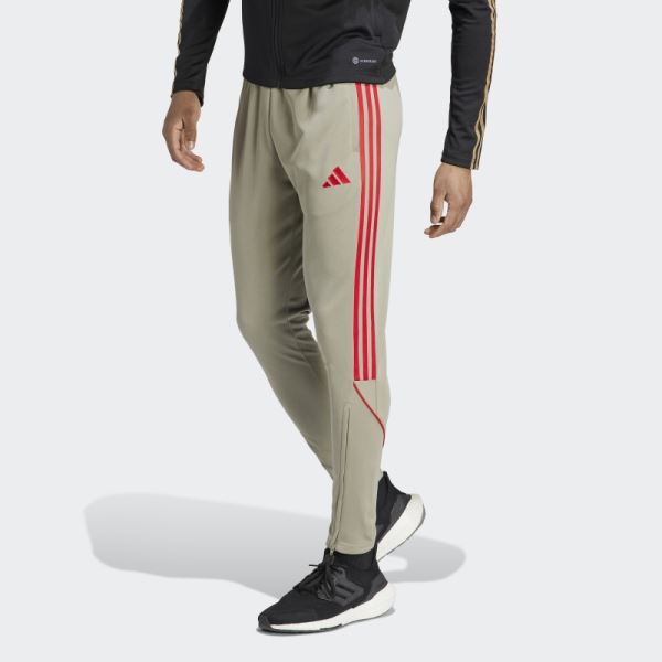 Adidas Silver Pebble Tiro Pants