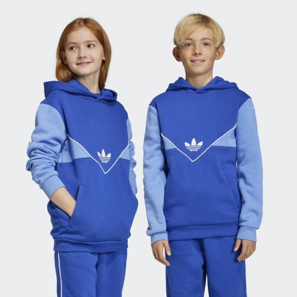 Blue Hoodie Adidas Adicolor