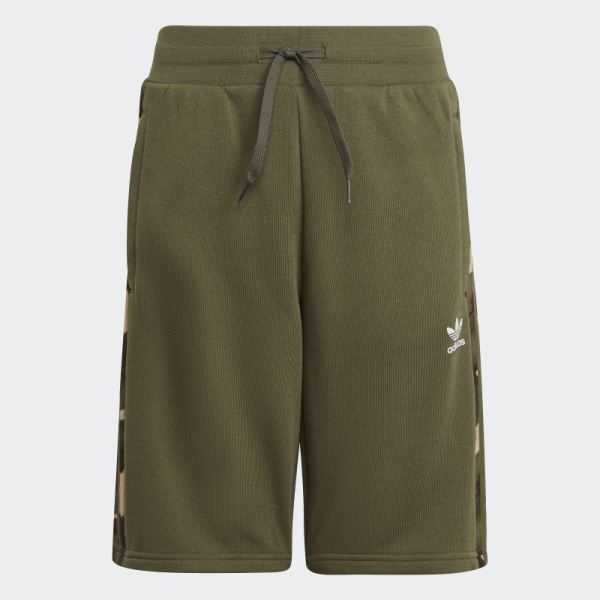 Adidas Camo Shorts Olive