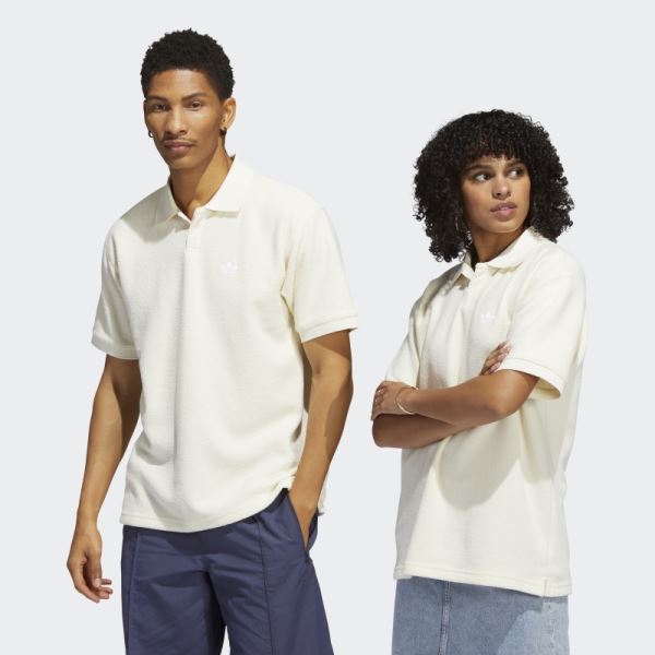 White Tennis Polo (Gender Neutral) Adidas