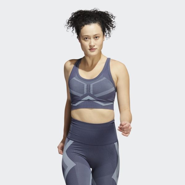 FORMOTION Studio Two-Tone Bra Adidas Navy