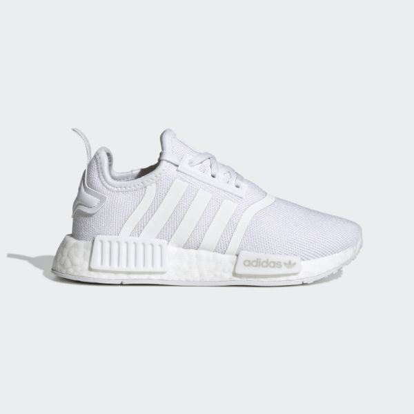 White Adidas NMD-R1 Refined Shoes