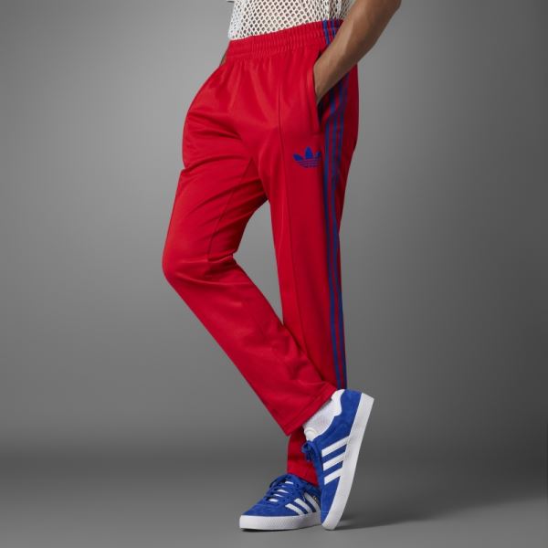 Scarlet Adicolor Heritage Now Striped Track Pants Adidas