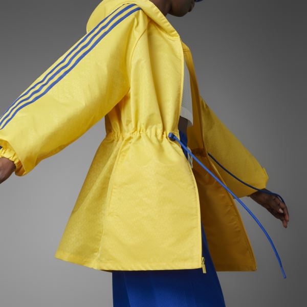 Gold Adicolor Heritage Now Monogram Windbreaker Adidas