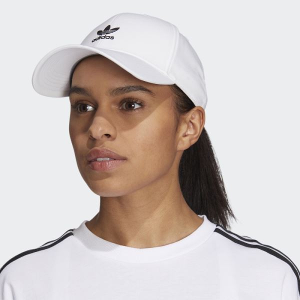 Adidas Backless Stretch Fit Hat White