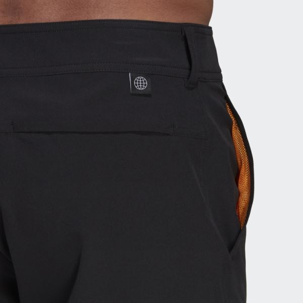 Adidas Classic Length Packable Swim Shorts Black