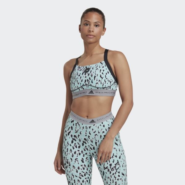 Splash Adidas BY STELLA MCCARTNEY TRUEPURPOSE MEDIUM SUPPORT PRINTED BRA Fashion