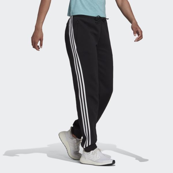 Adidas Sportswear Future Icons 3-Stripes Pants Black